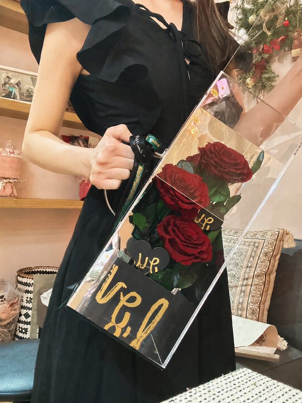 Three Roses. Three Promises.