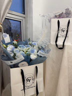French Blues Natural Style Bouquet