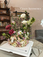 Artwork, Flowers, Cake
