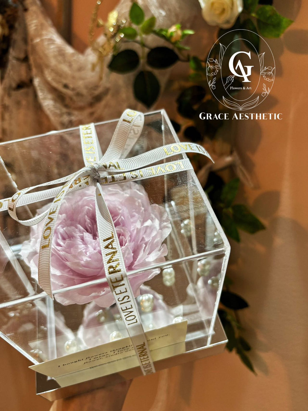 Hermes grade floral material! 3D Austin Peony
