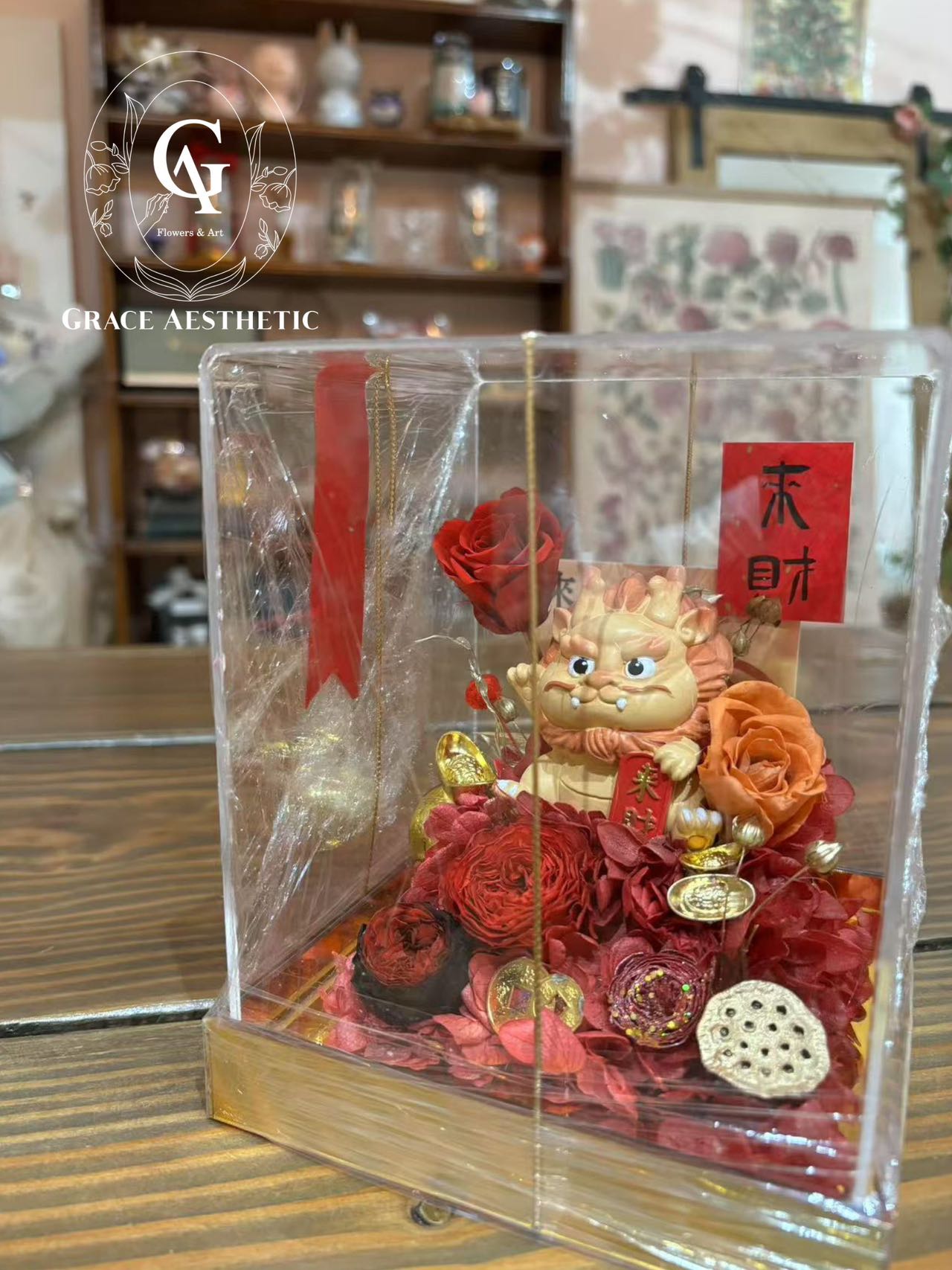 The Eight Directions Come to Caimelad Eternal Blossom Industry Flower Gift
