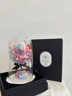 Eternal Flower Hydrangea Candy Glass Flower Cover