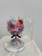 Eternal Flower Hydrangea Candy Glass Flower Cover