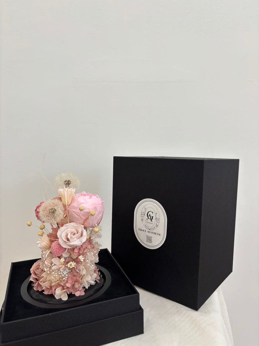The Promise of Dandelion Eternal Flower Glass Cover